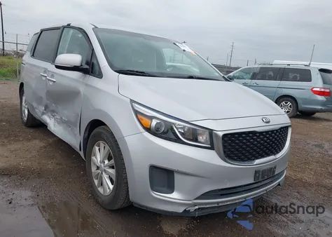2018 Kia Sedona Lx из США, поврежденный, VIN KNDMB5C19J6389118